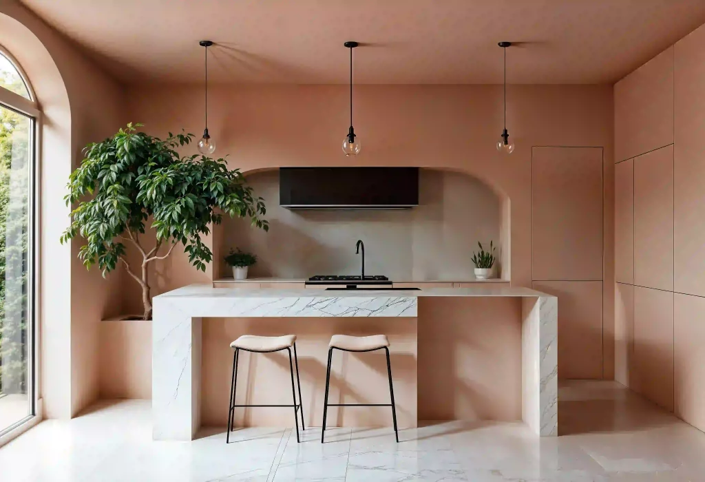 cocina reformada con diseño profesional