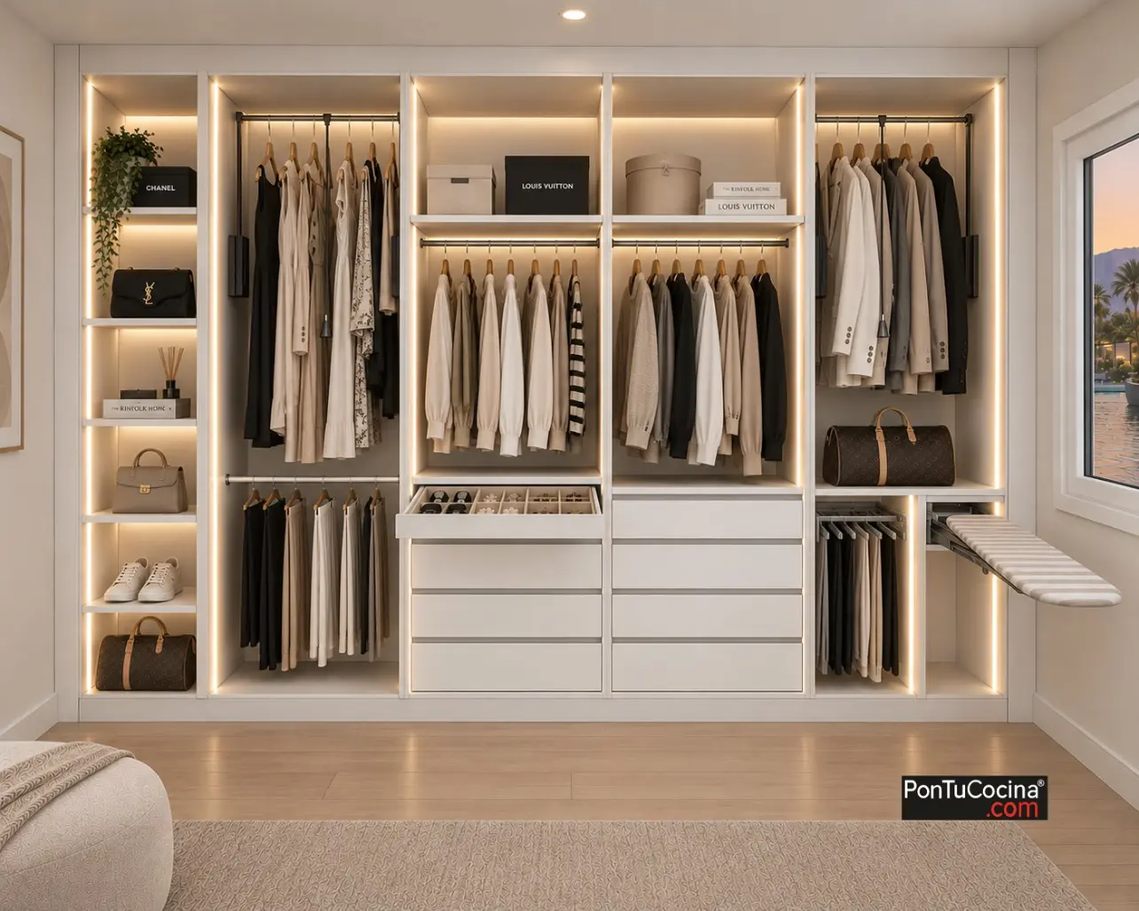 Diseño Vestidor Cristina Casañas