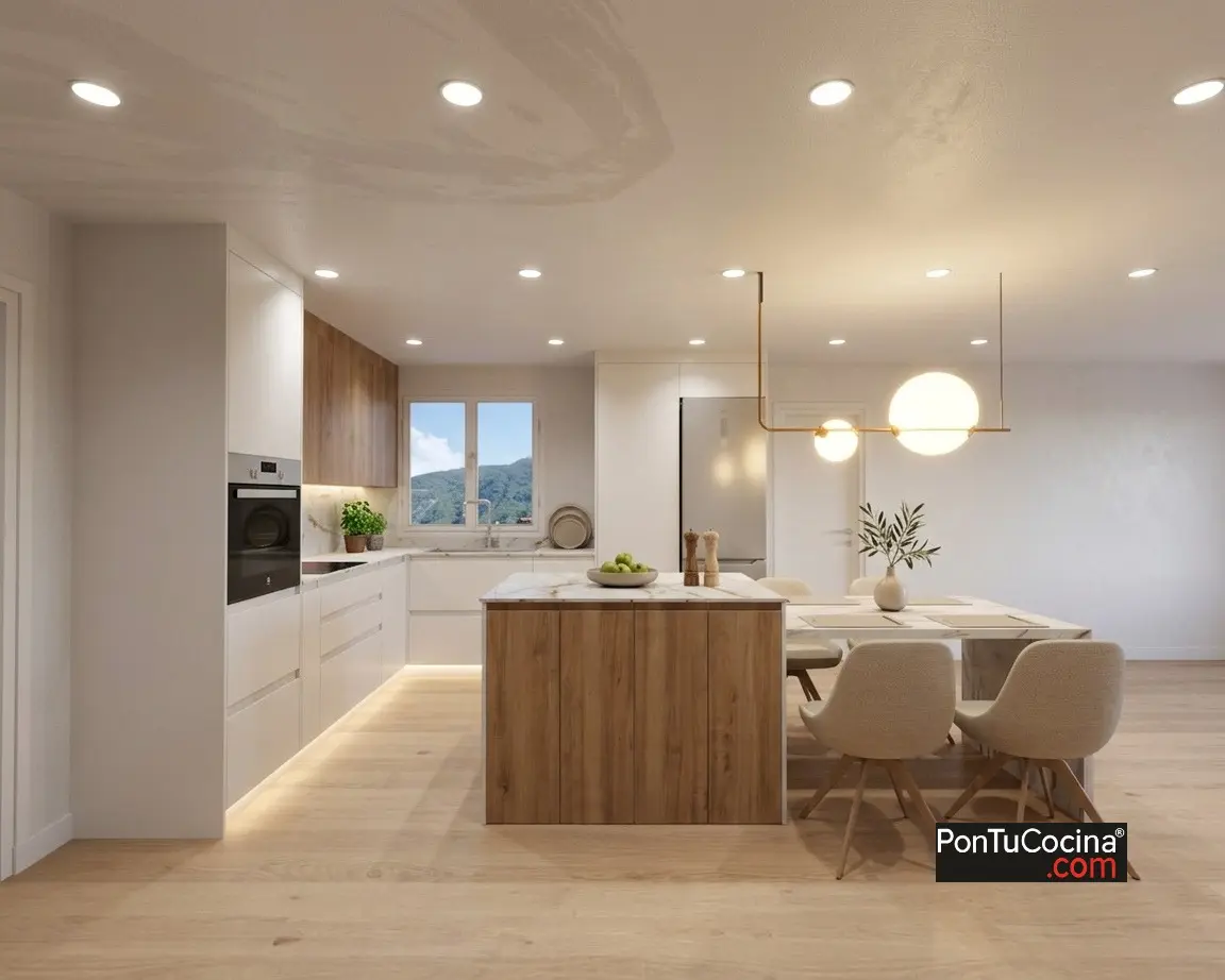 Diseño cocina comedor